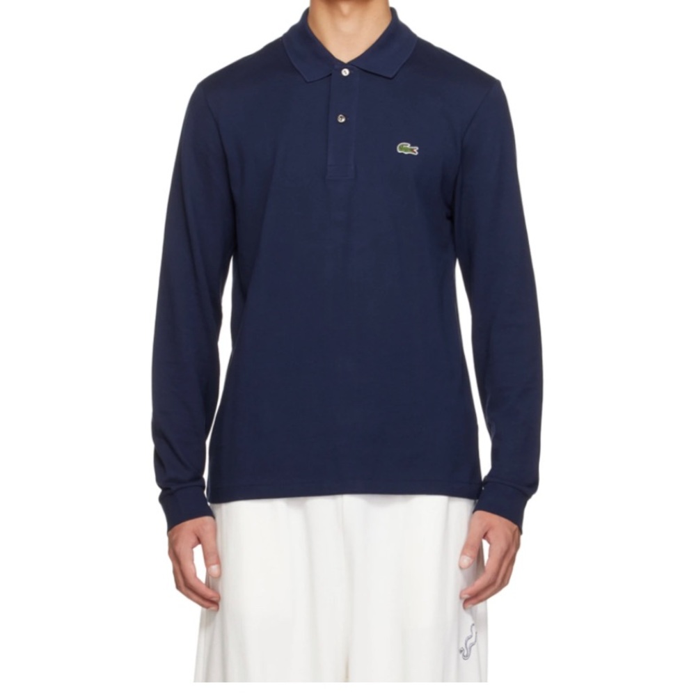Men’s Lacoste Classic Fit long sleeve polo